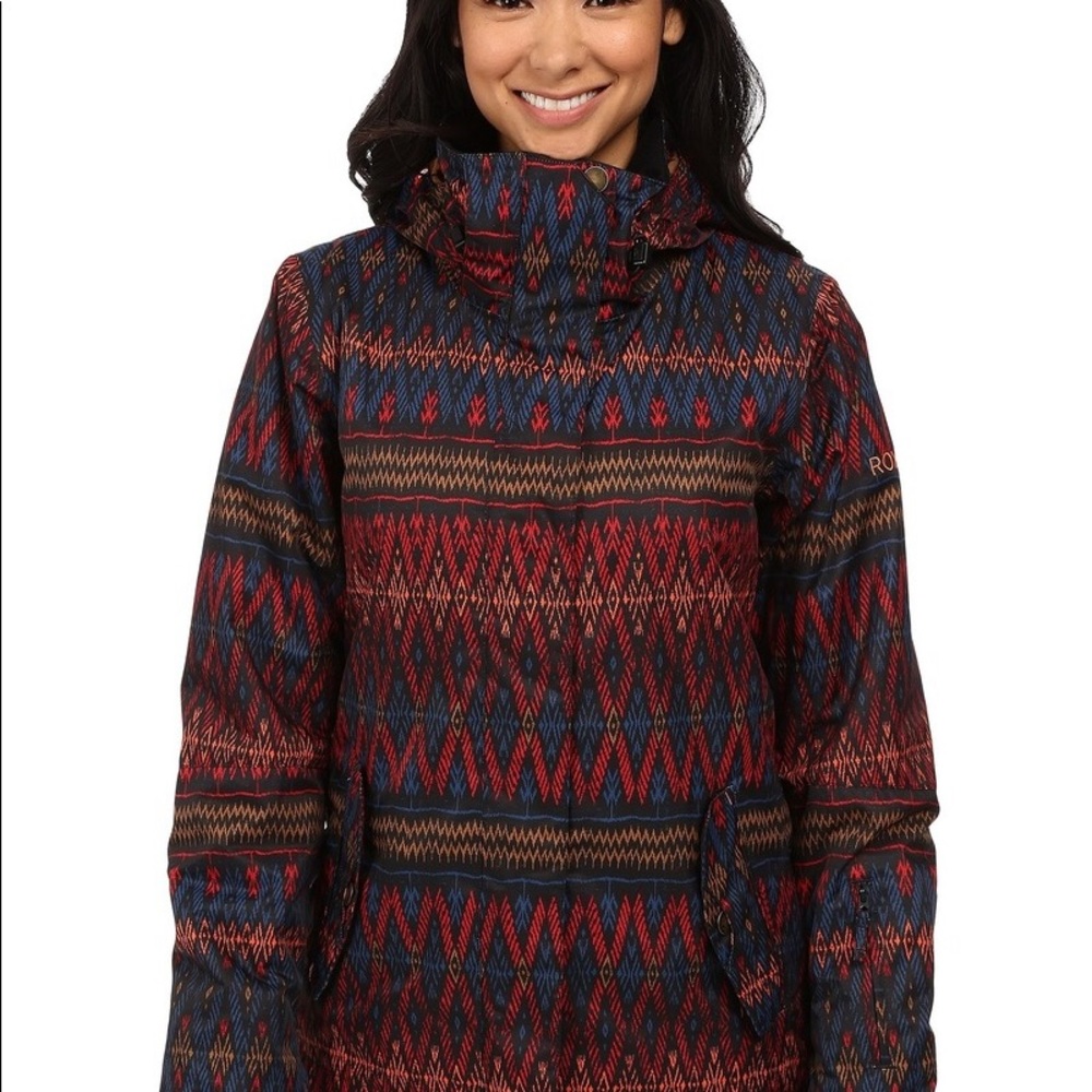 Roxy Boho Aztec Colorful Coat